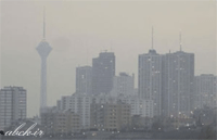 نماي تهران در ساعت ده صبح يكشنبه!